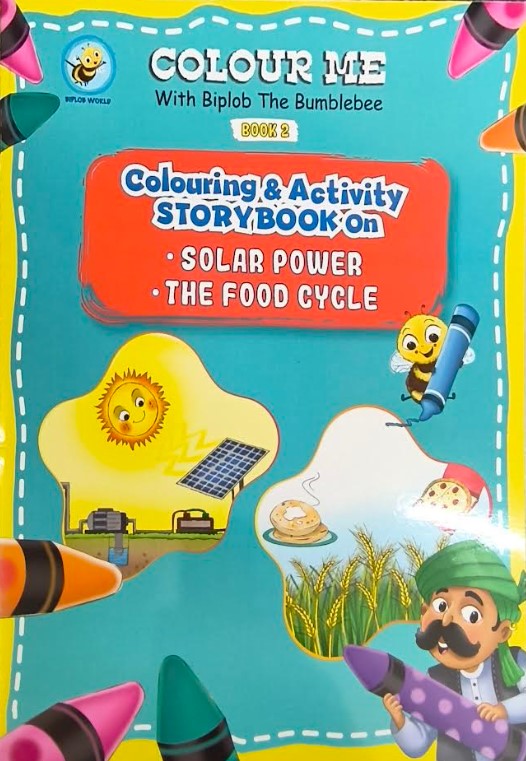 Colour Me With Biplob The Bumblebee Activity Book 2